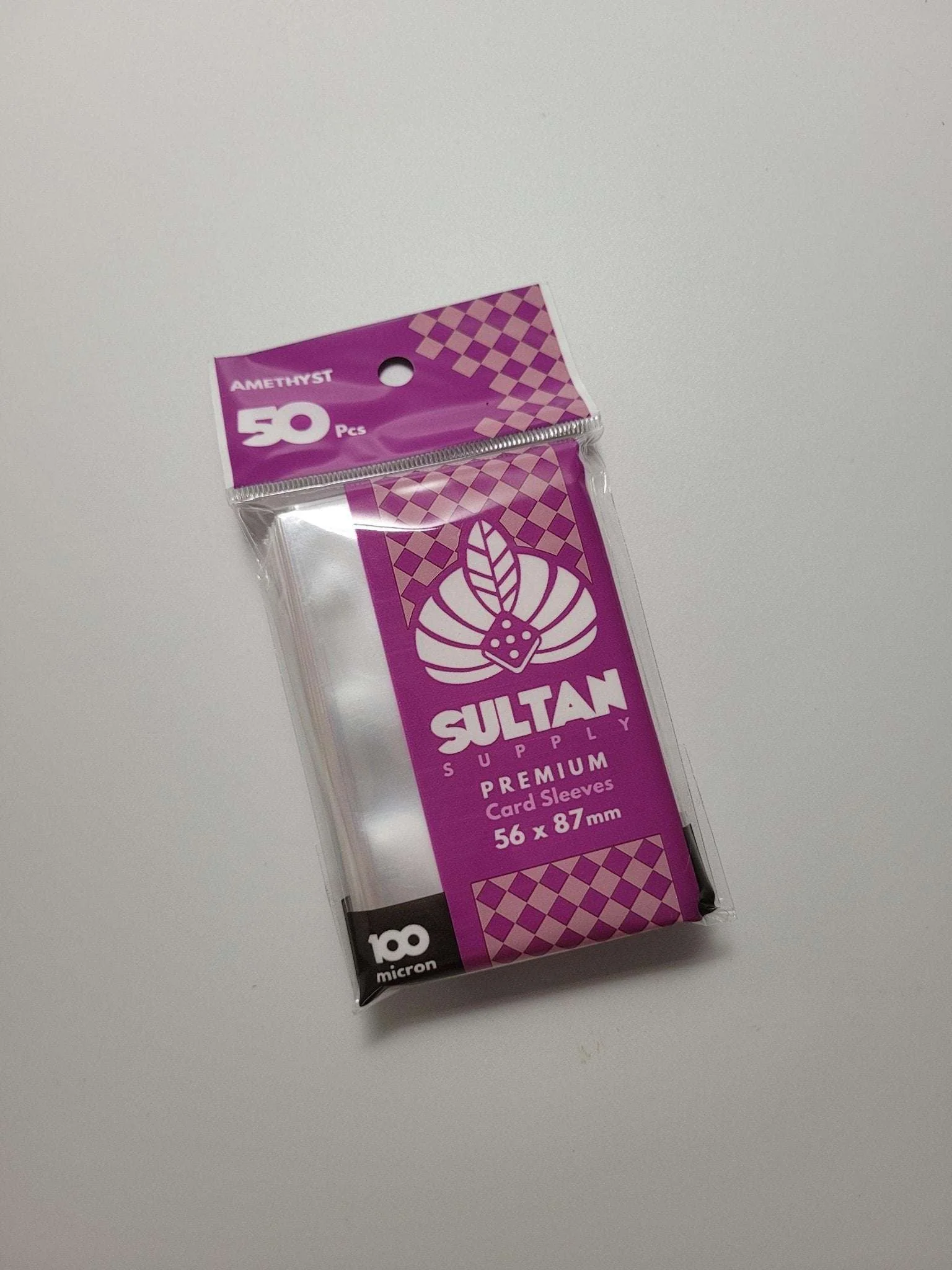 Sultan Supply Premium Card Sleeves: 56 x 87 mm Standard USA Amethyst (100 microns) - Image 4