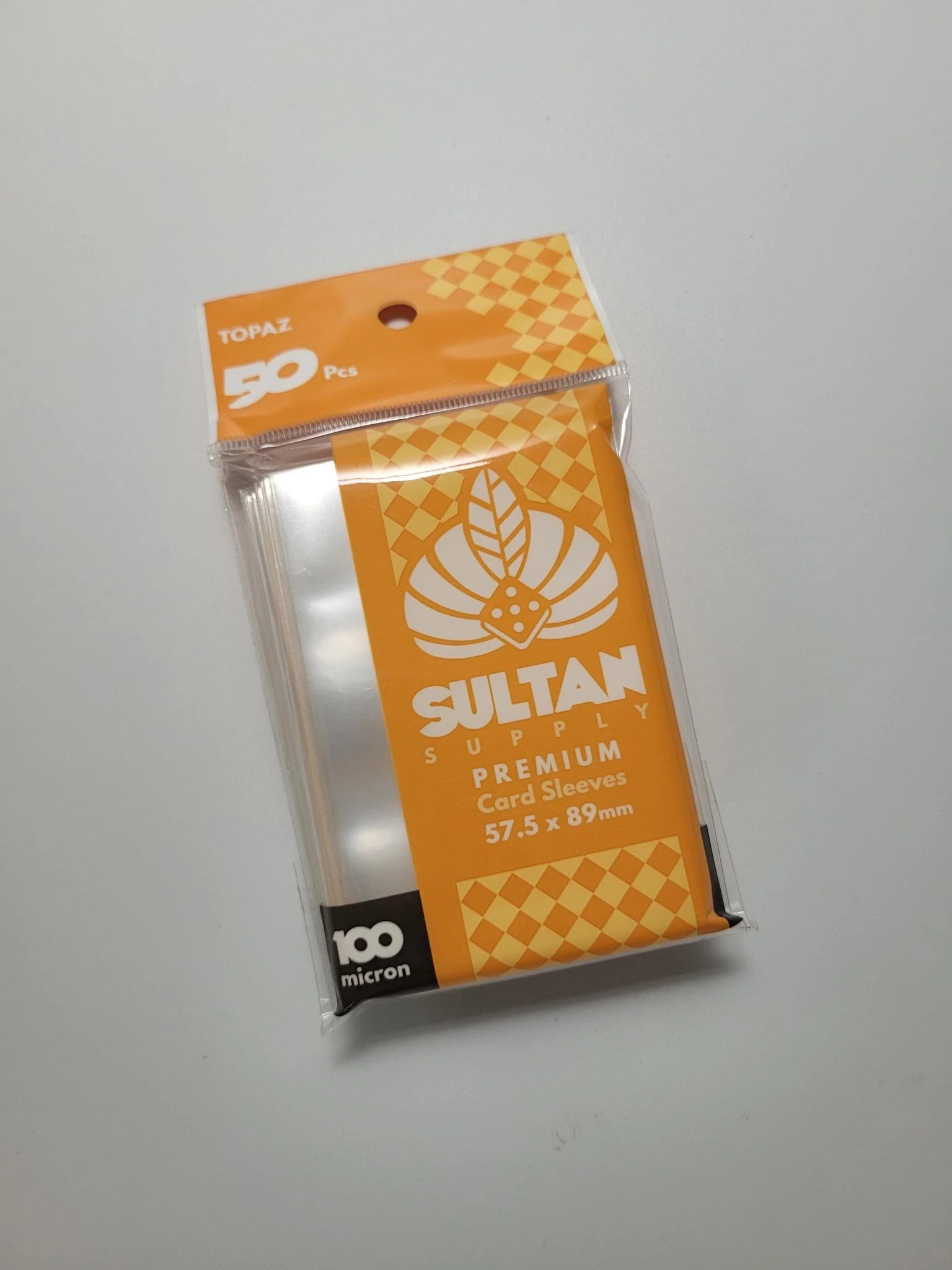 Sultan Supply Premium Card Sleeves: 57.5 x 89 mm Topaz (100 microns) - Image 4