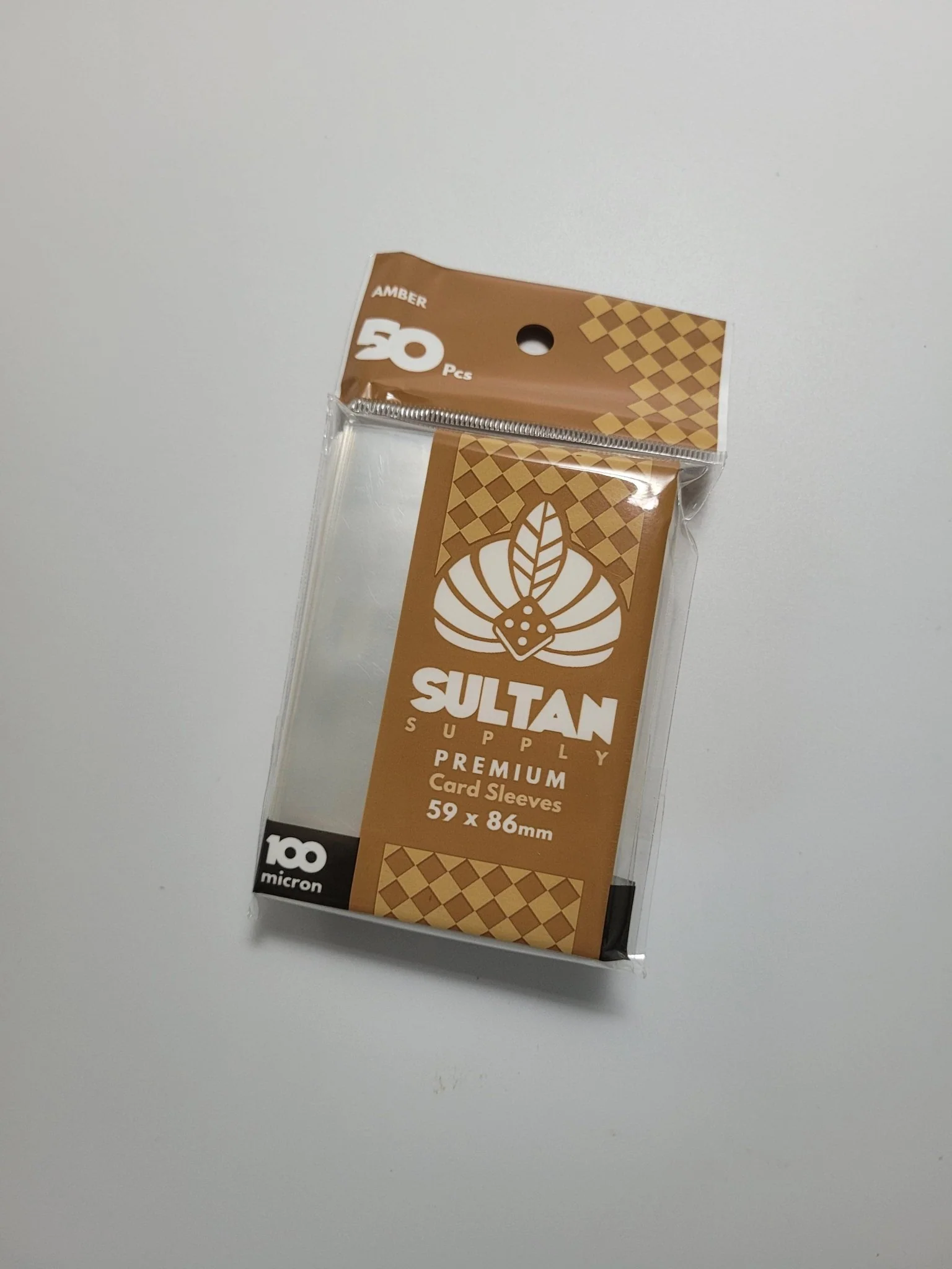 Sultan Supply Premium Card Sleeves: 59 x 86 mm Amber (100 microns) - Image 3