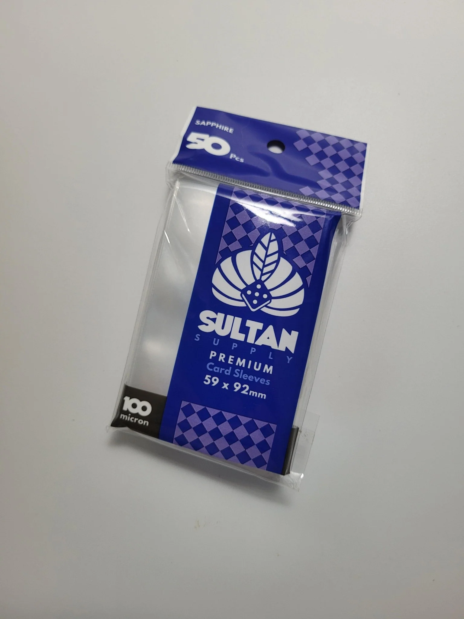 Sultan Supply Premium Card Sleeves: 59 x 92 mm Standard Euro Sapphire (100 microns) - Image 3