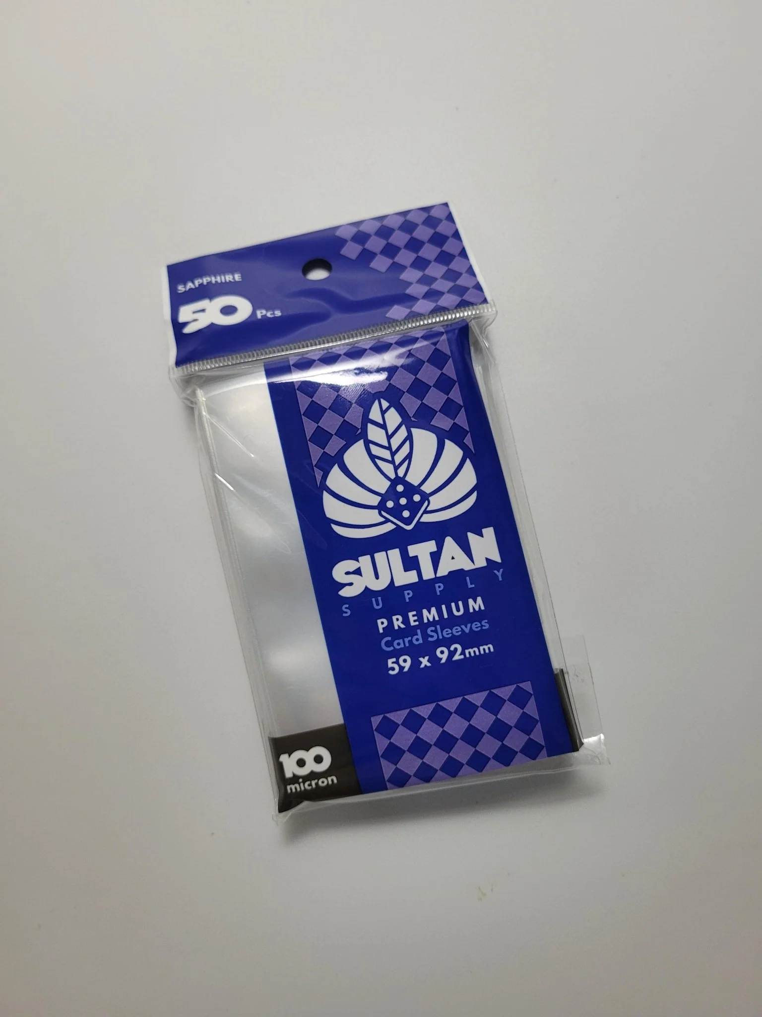 Sultan Supply Premium Card Sleeves: 59 x 92 mm Standard Euro Sapphire (100 microns) - Image 4