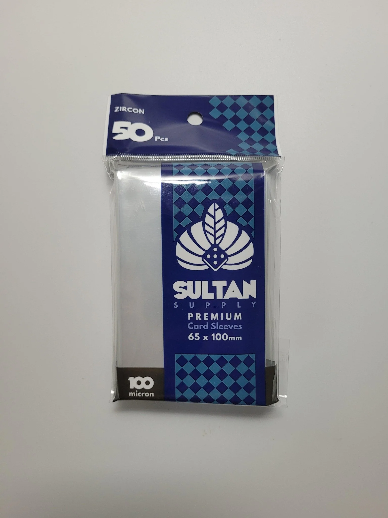 Sultan Supply Premium Card Sleeves: 65 x 100 mm Zircon (100 microns)