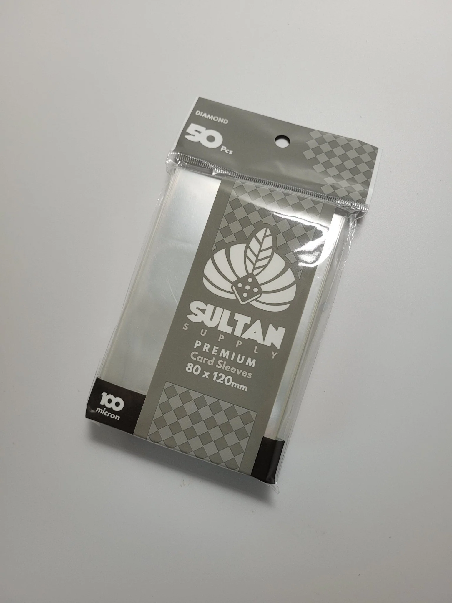 Sultan Supply Premium Card Sleeves: 80 x 120 mm Diamond (100 microns) - Image 2