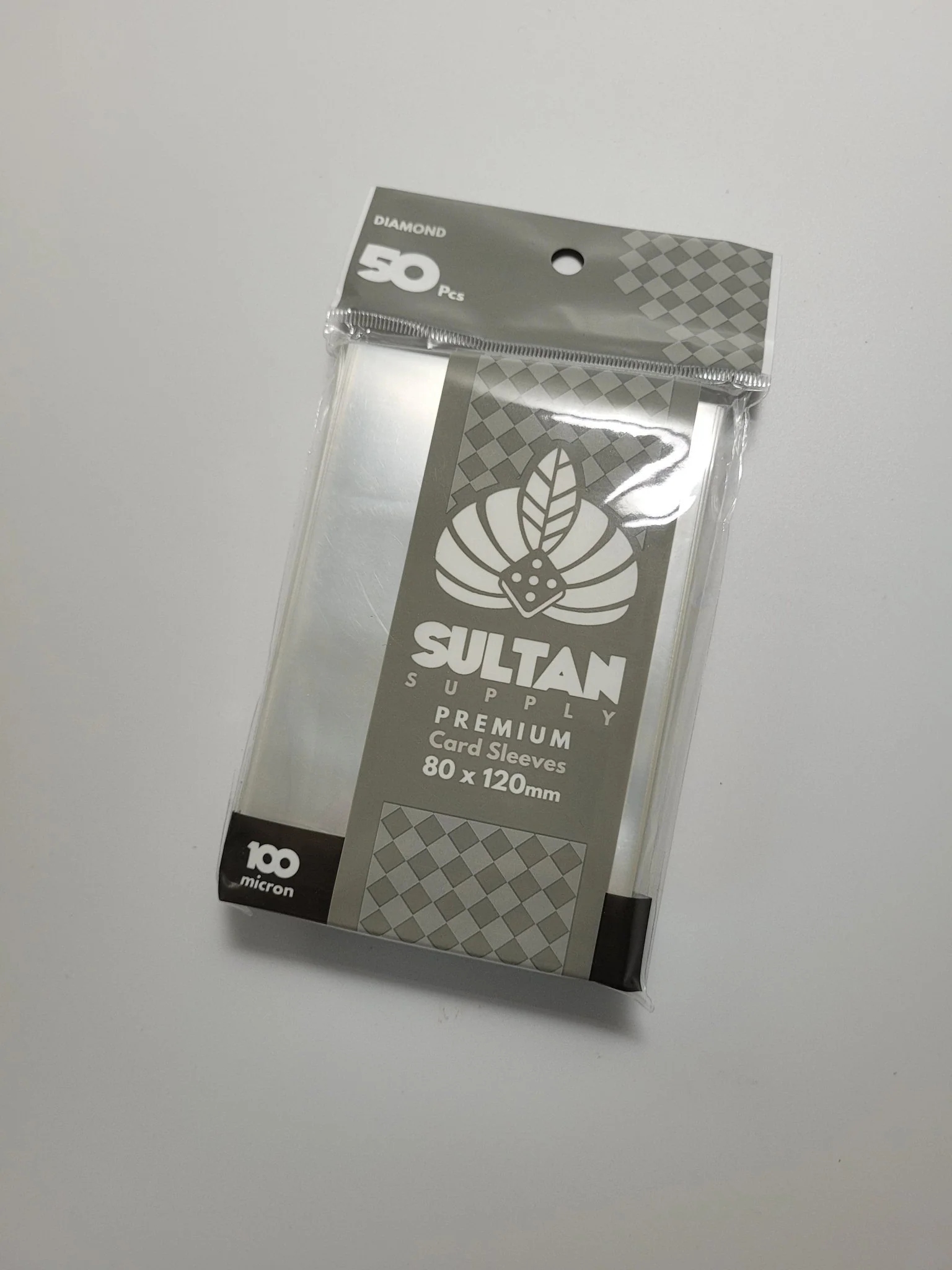Sultan Supply Premium Card Sleeves: 80 x 120 mm Diamond (100 microns) - Image 3