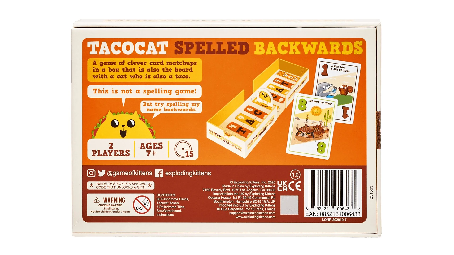 Tacocat Spelled Backwards - Image 3