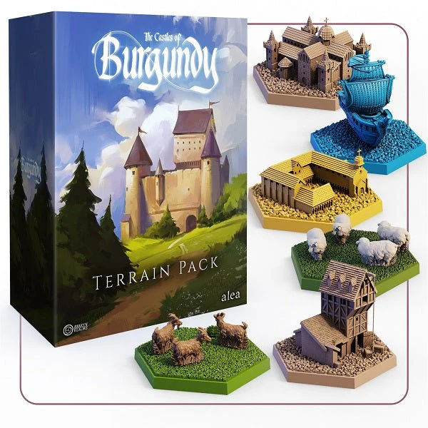 The Castles Of Burgundy Special Edition 3D Terrain Pack