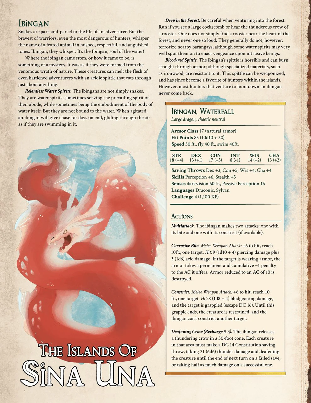 The Islands of Sina Una Hardcover Campaign Book - Image 3