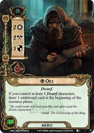 The Lord of the Rings: The Card Game - Dwarves of Durin Starter Deck - Image 4