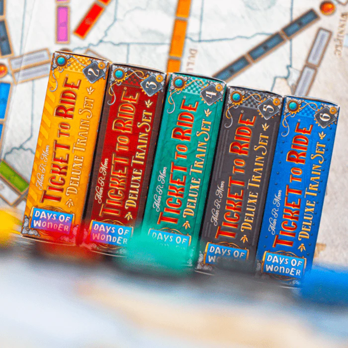 Ticket To Ride: 20th Anniversary - Deluxe Train Set