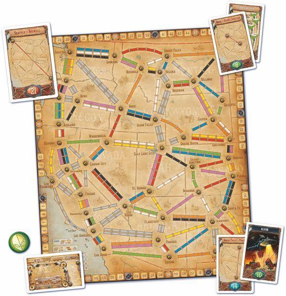 Ticket to Ride Map Collection: Volume 6 – France & Old West - Image 3