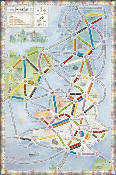 Ticket to Ride Map Collection: Volume 5 – United Kingdom & Pennsylvania - Image 2