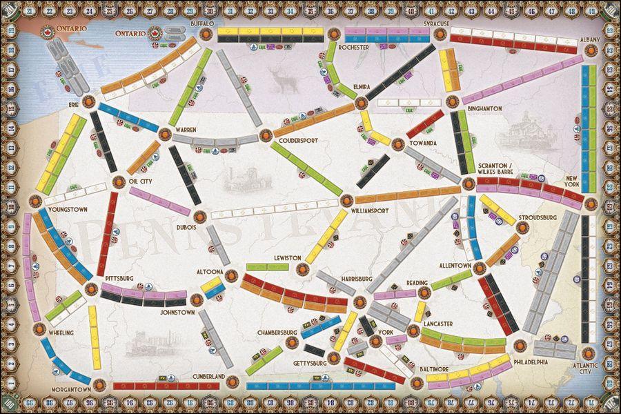 Ticket to Ride Map Collection: Volume 5 – United Kingdom & Pennsylvania - Image 3