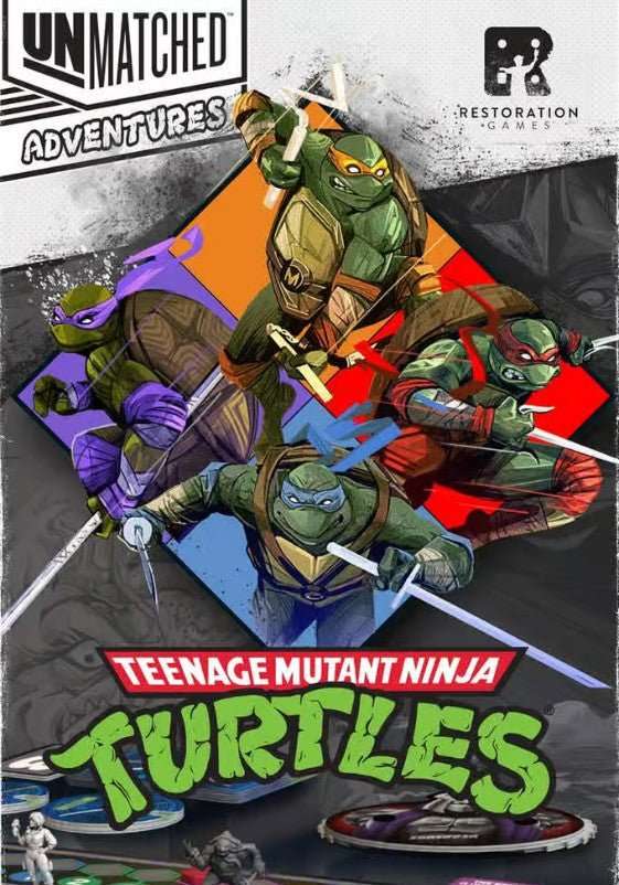 Unmatched: Adventures: Teenage Mutant Ninja Turtles (Iello Add-Ons)