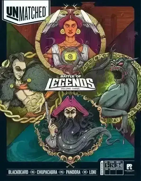 Unmatched: Battle of Legends, Volume Three (Iello)