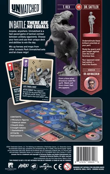 Unmatched: Jurassic Park – Dr. Sattler vs. T. Rex - Image 9