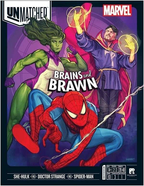Unmatched : Marvel Brains and Brawn