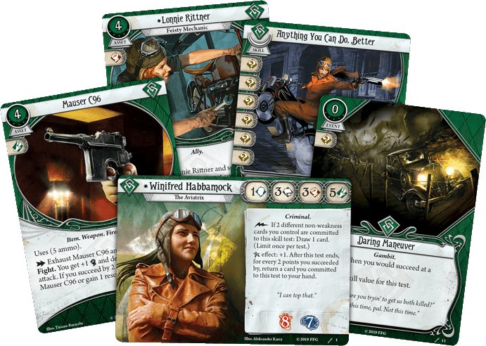 Arkham Horror: The Card Game – Winifred Habbamock Investigator Starter Deck - Image 2