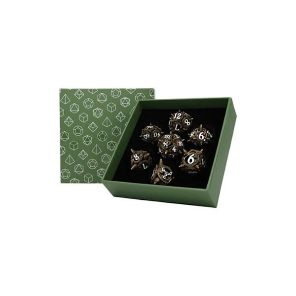 Xeno Hollow Dice Set Ancient Bronze
