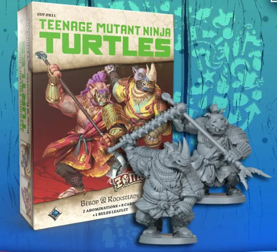 Zombicide White Death - Bebop and Rocksteady Promo Pack